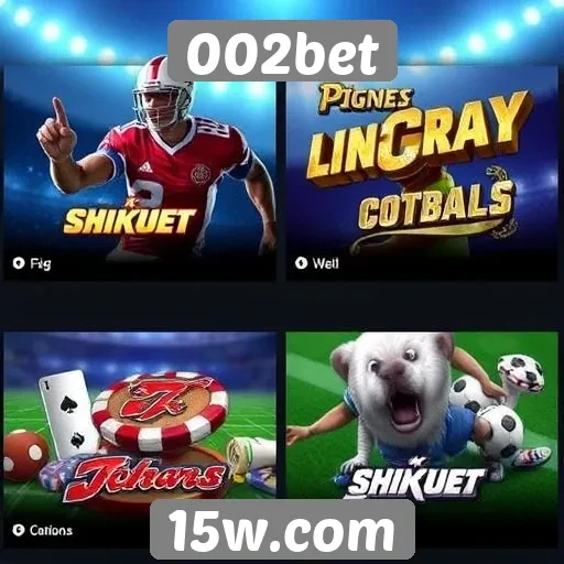 Avaliação da oferta de jogos no site 002bet